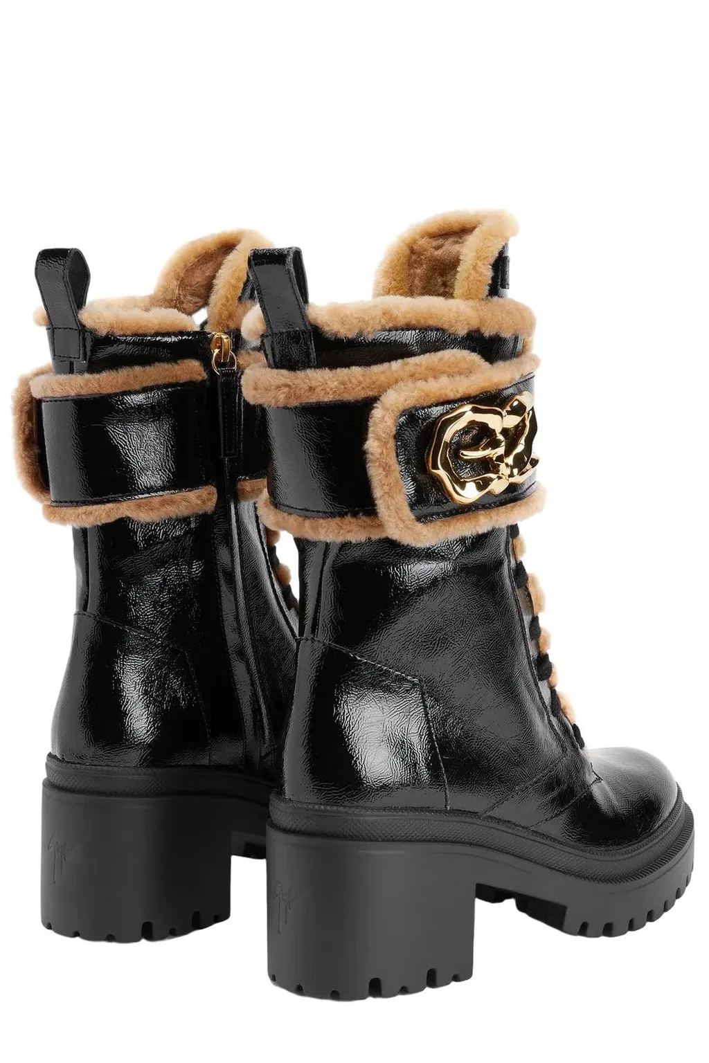 Lace-Up Boots