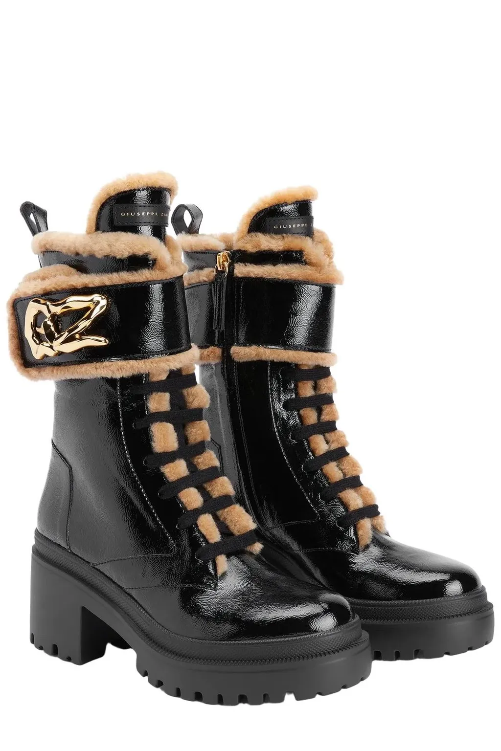 Lace-Up Boots