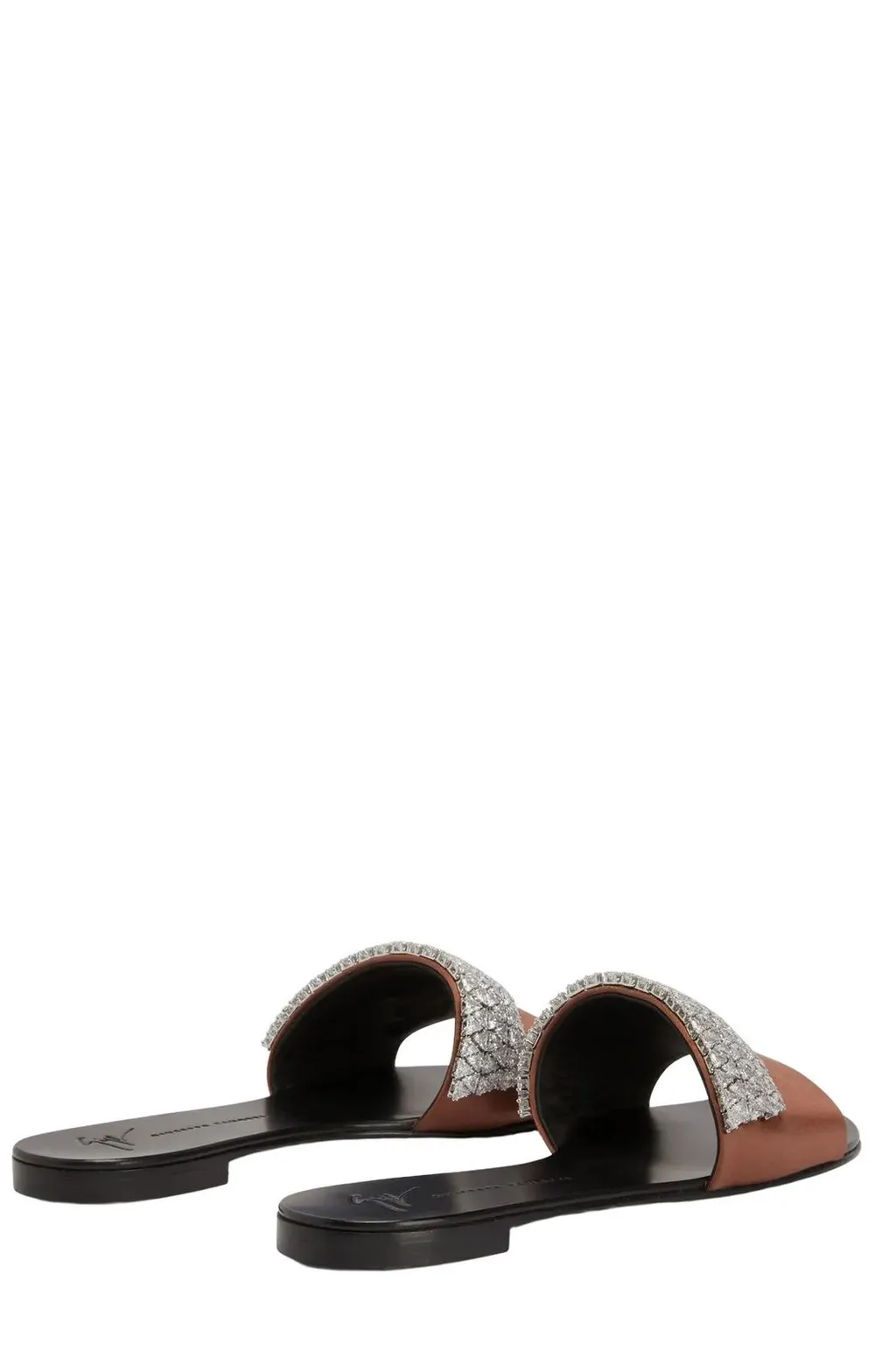 Embellished Slide Sandals