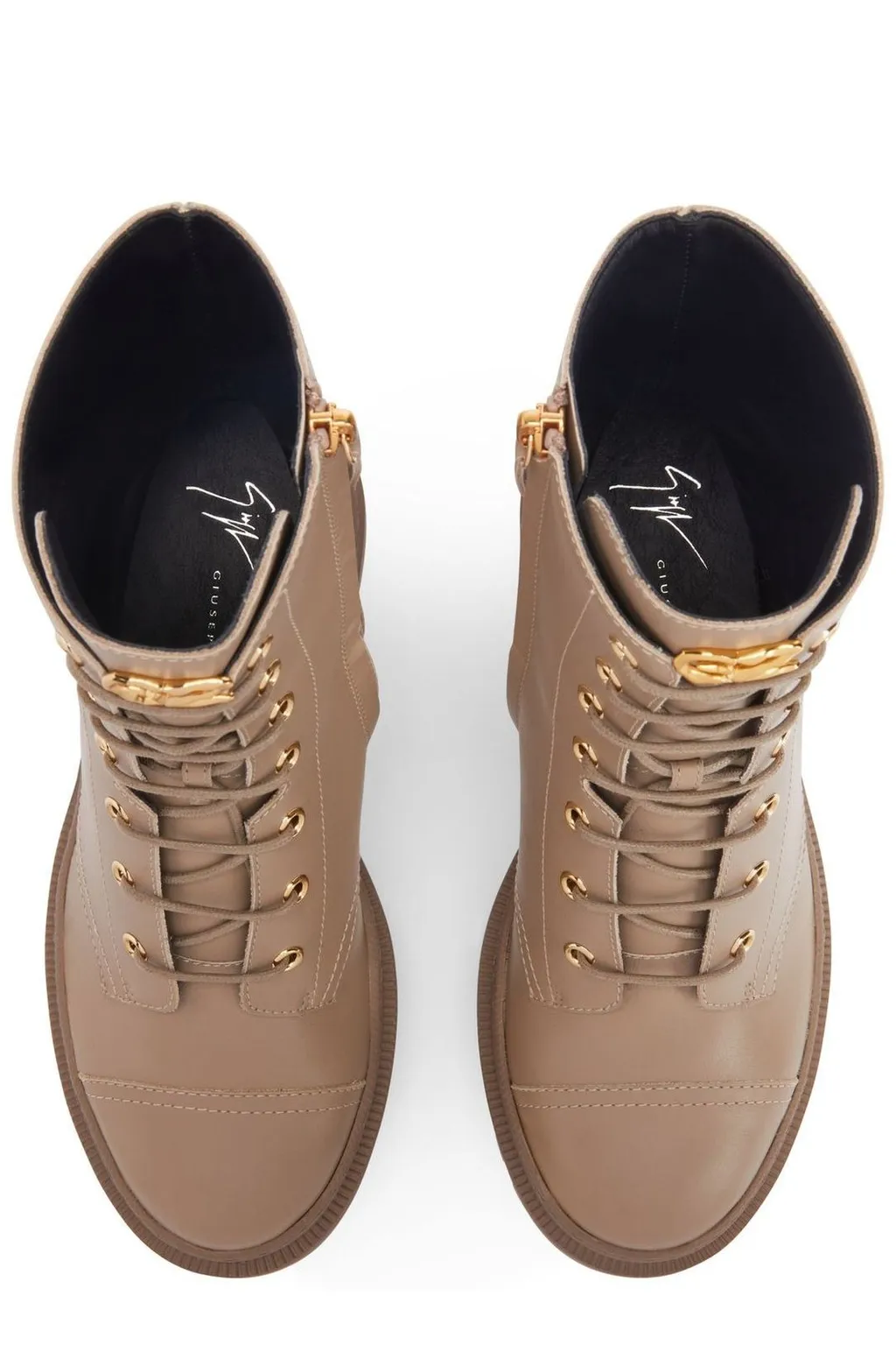 Lace-Up Platform Boots