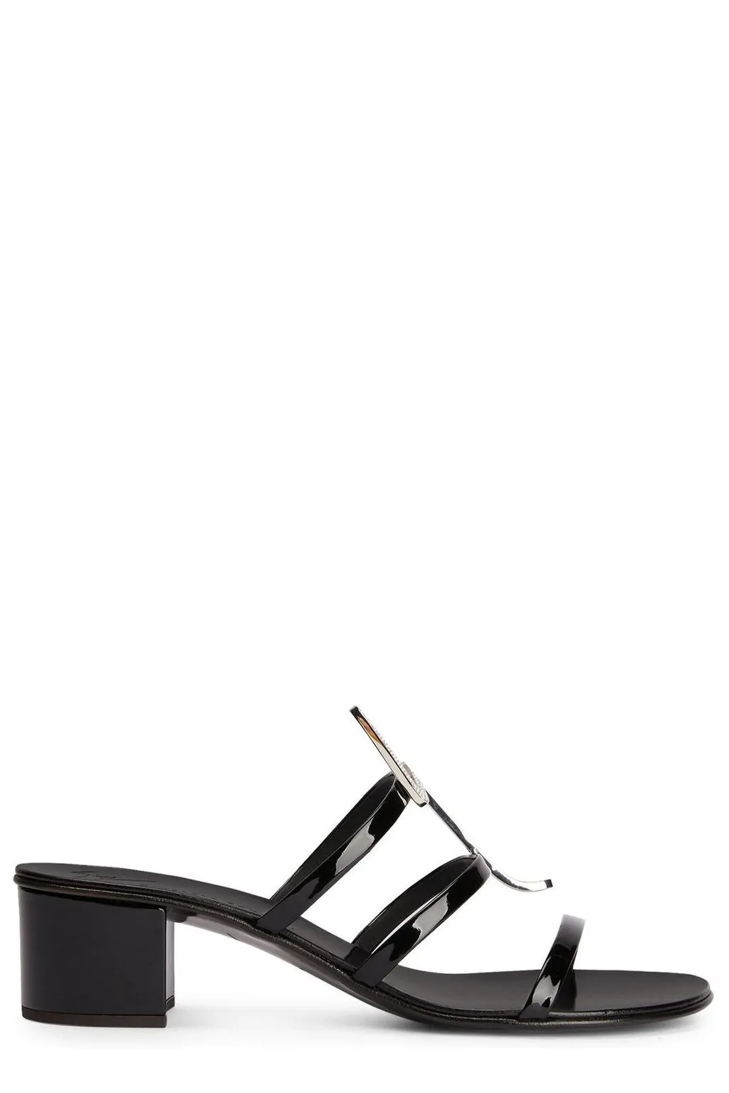 Mules With Ysl Monogram