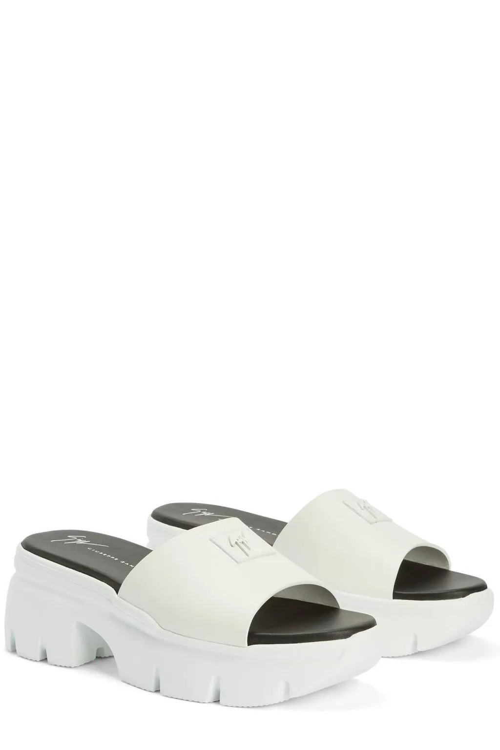 Platform Slide Sandals