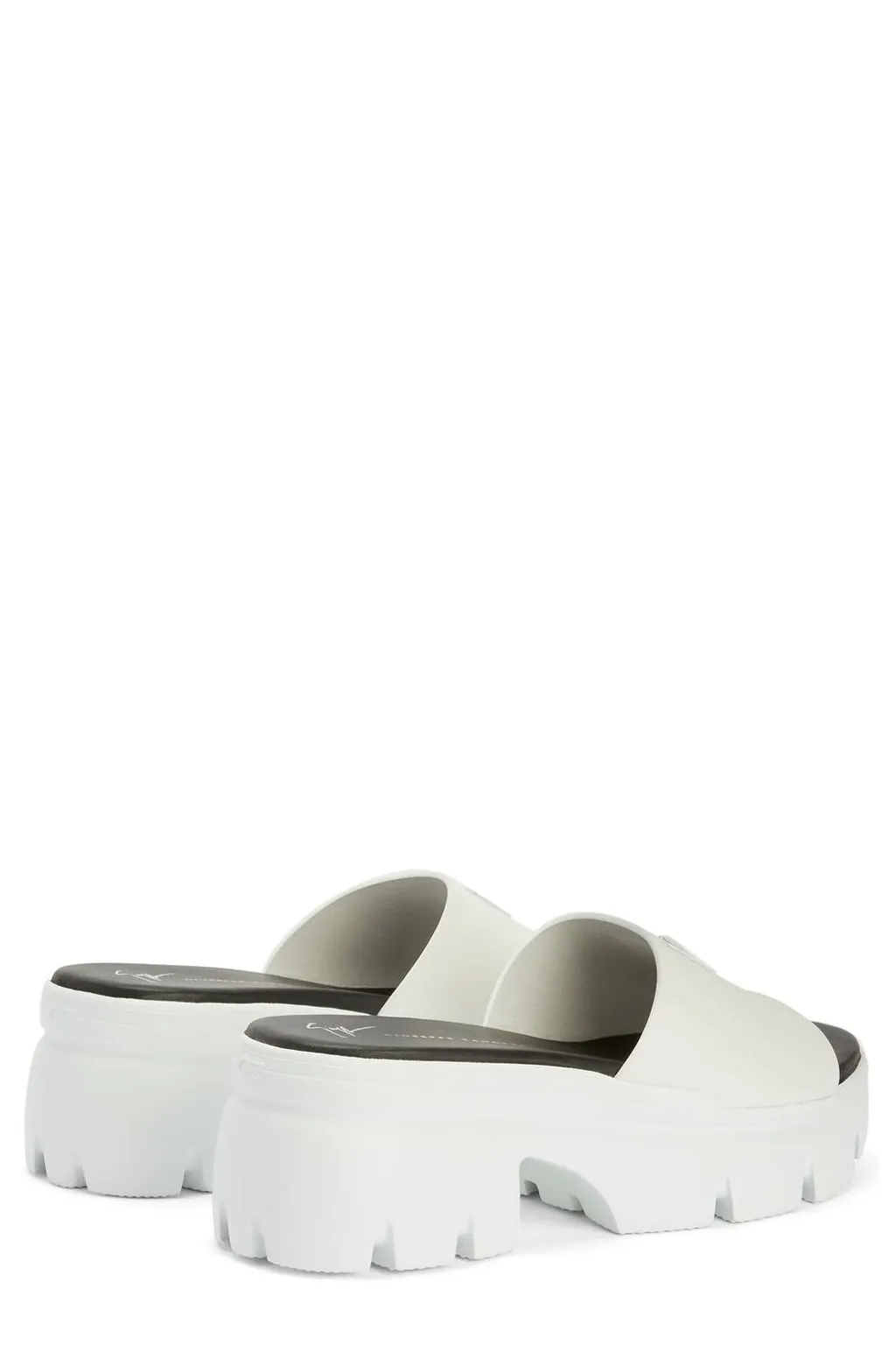 Platform Slide Sandals