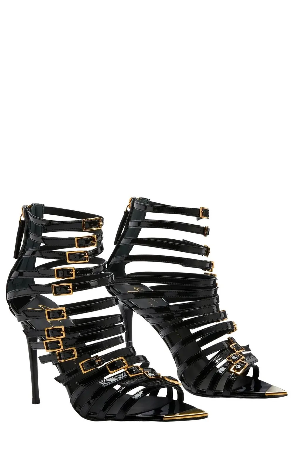Strappy Stiletto Sandals