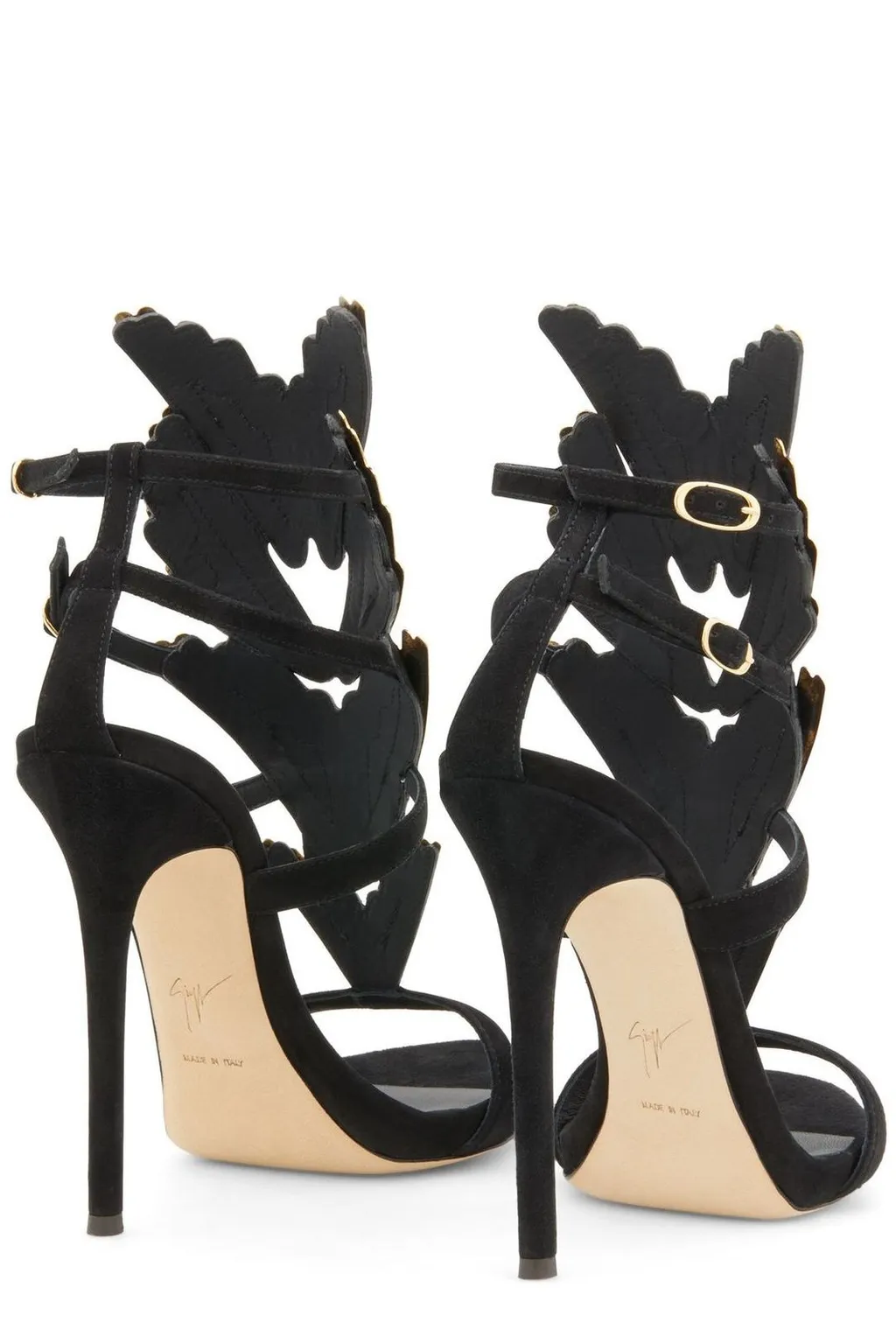 Winged Stiletto Sandals