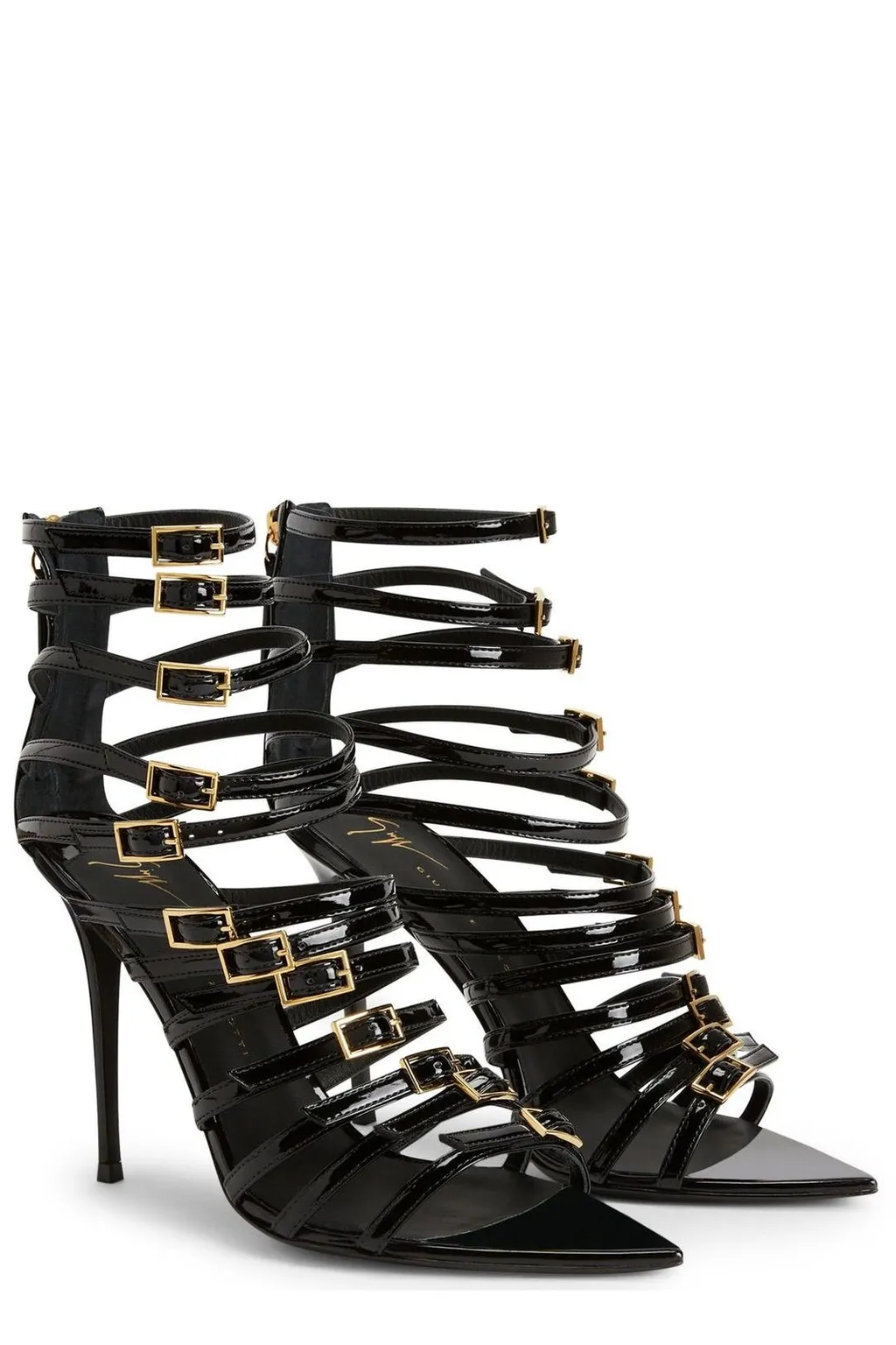 Strappy Stiletto Sandals