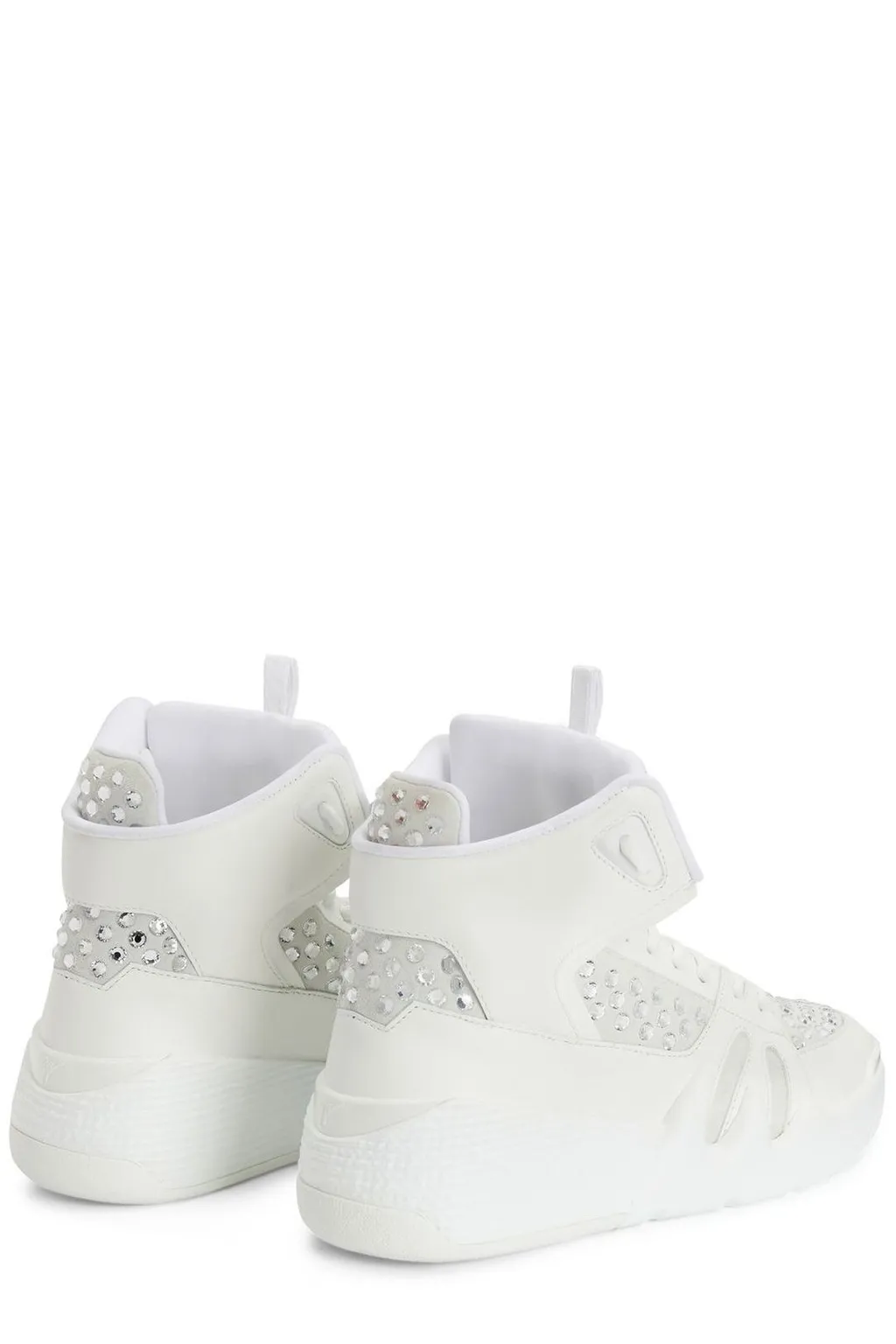High-Top Sneakers With Studs