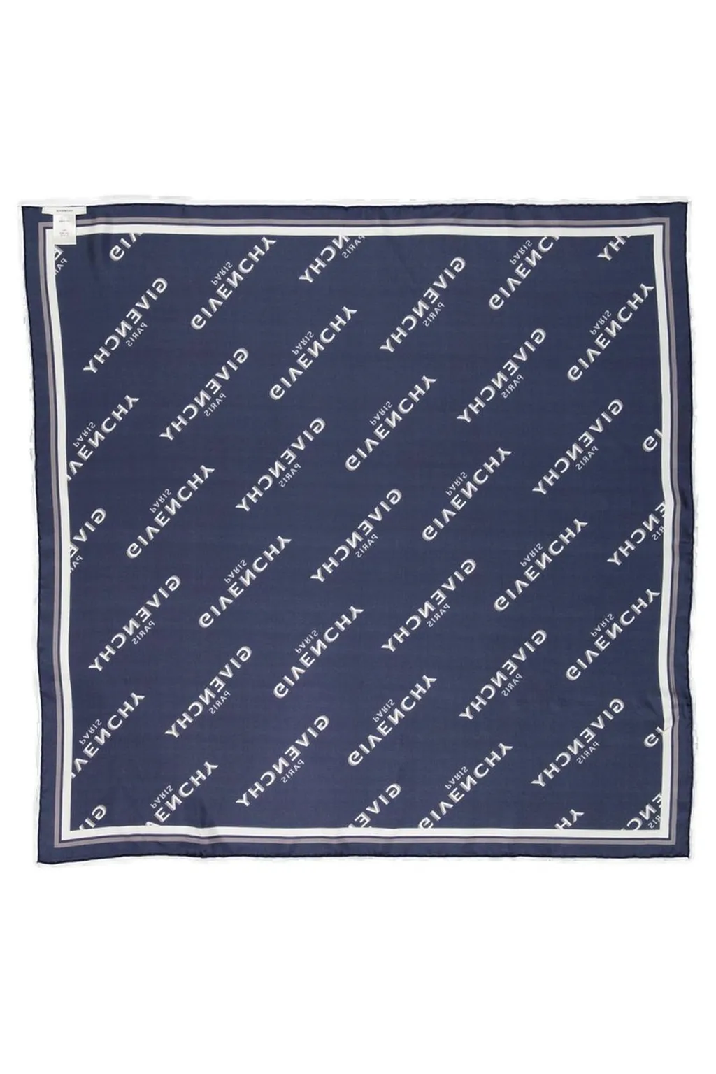 Scarf With All-Over Logo Print
