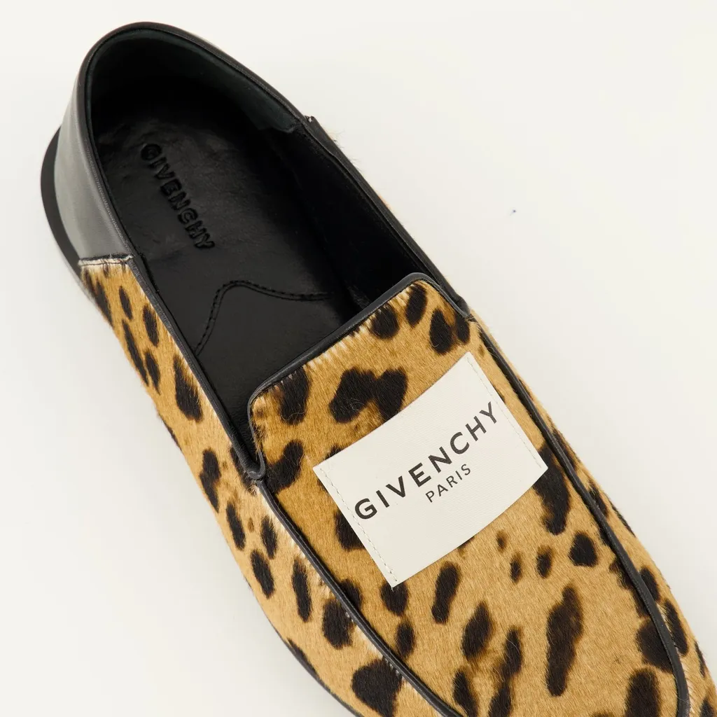 Leopard Print Loafers