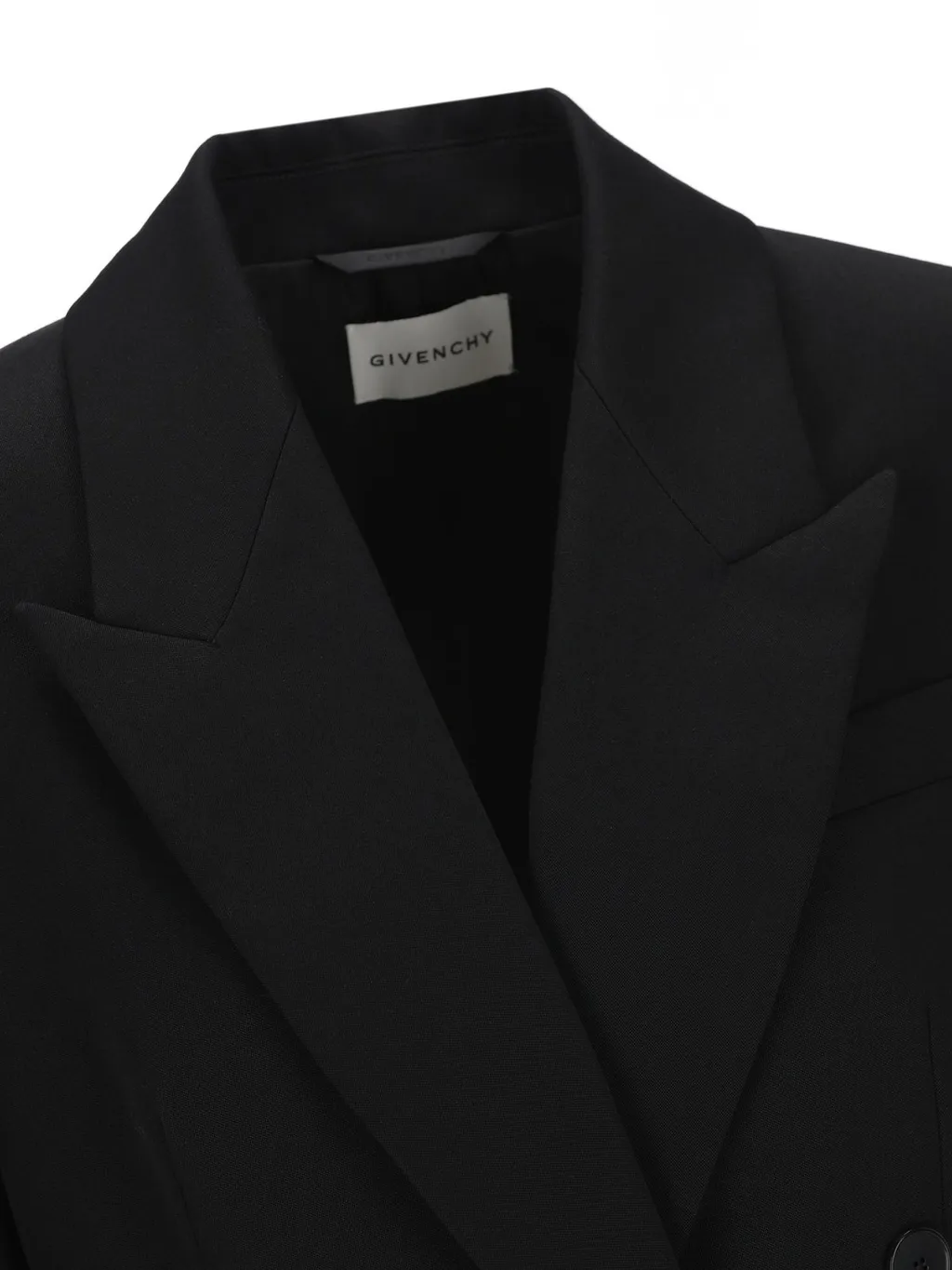 Double-Breasted Wool Blazer
