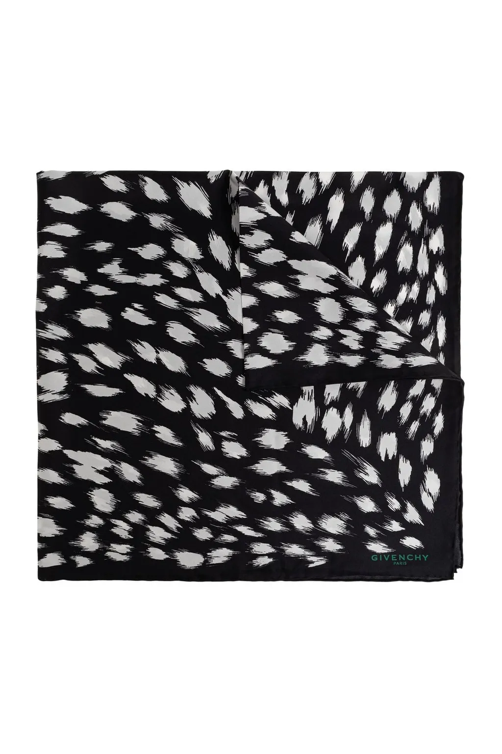 Scarf With Abstract Print