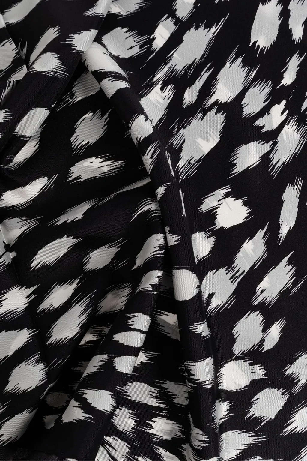 Scarf With Abstract Print