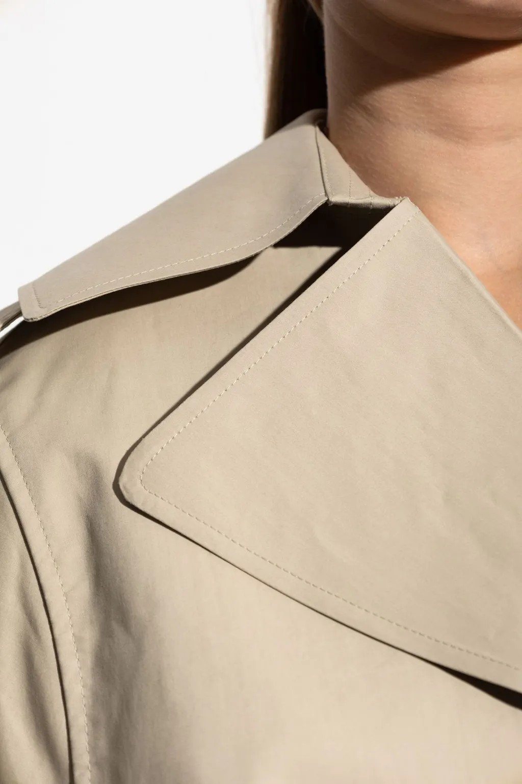Double-Breasted Trench Coat