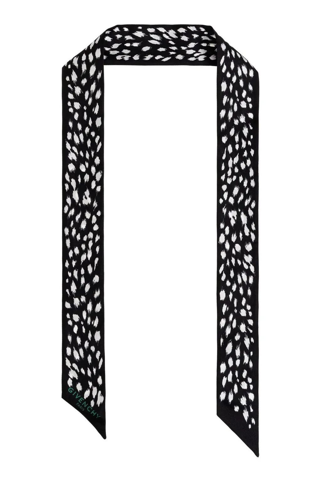 Printed Silk Twill Scarf