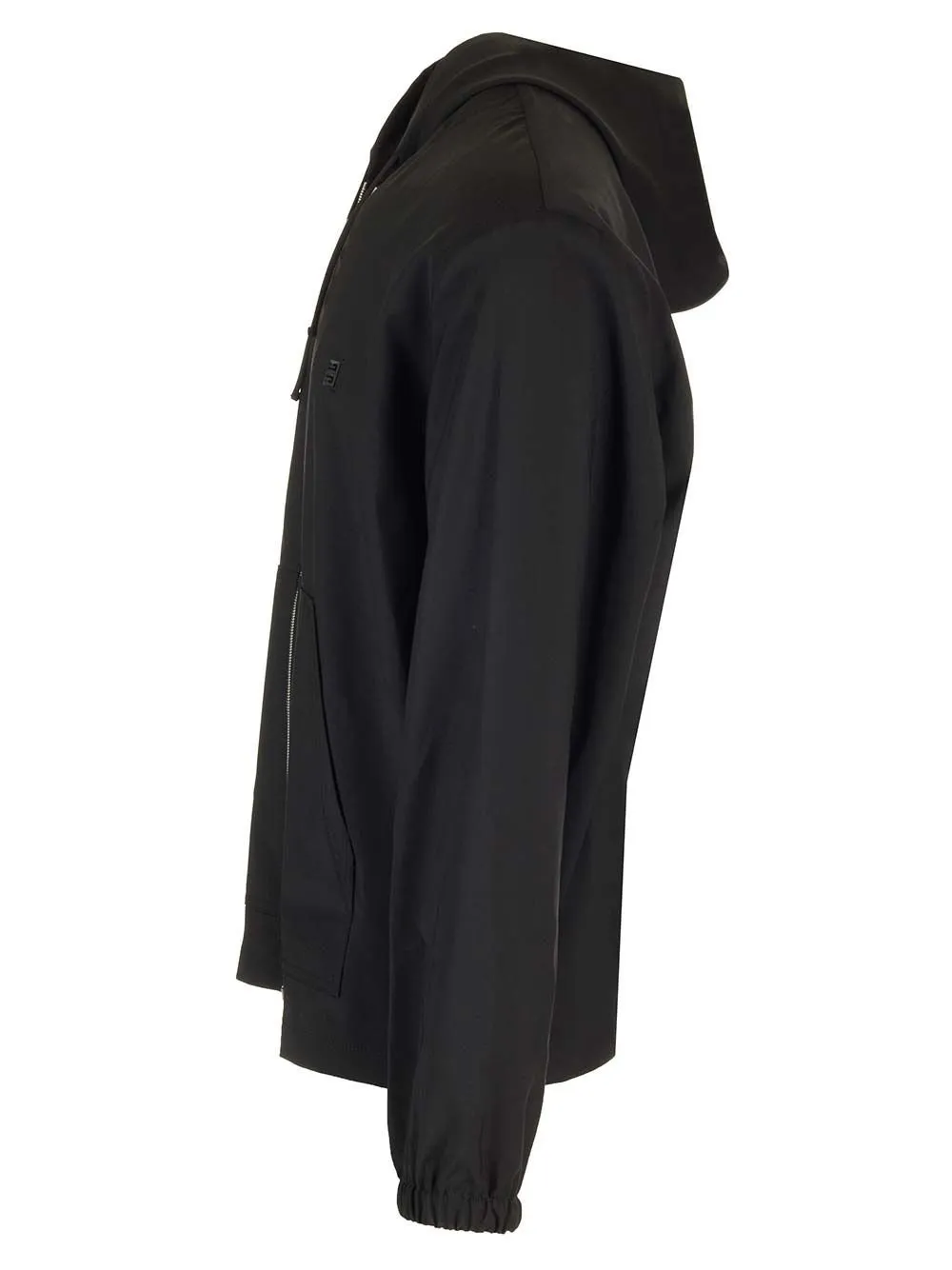 Zip-Up Hooded Jacket