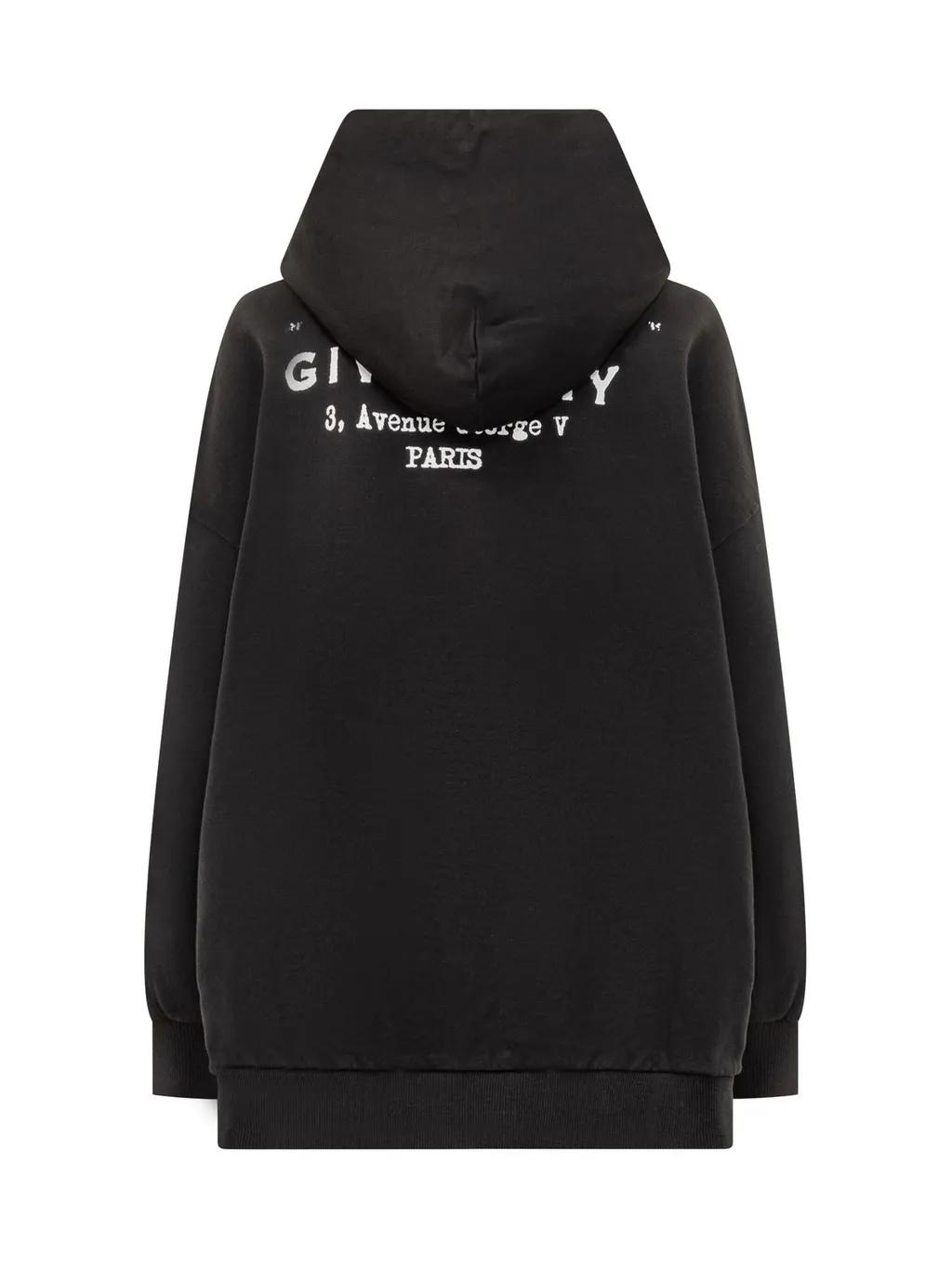 Logo Print Cotton Hoodie