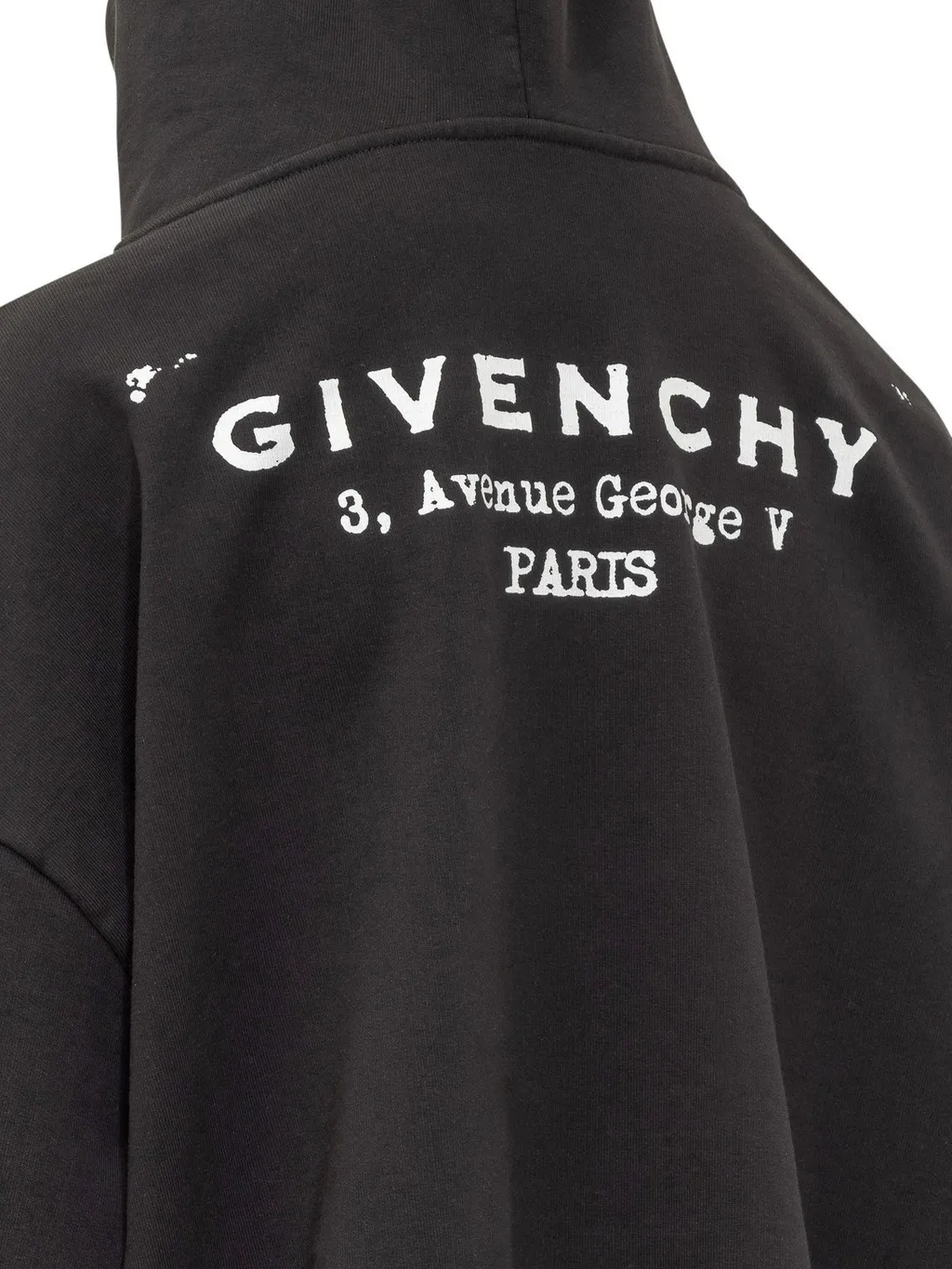 Logo Print Cotton Hoodie