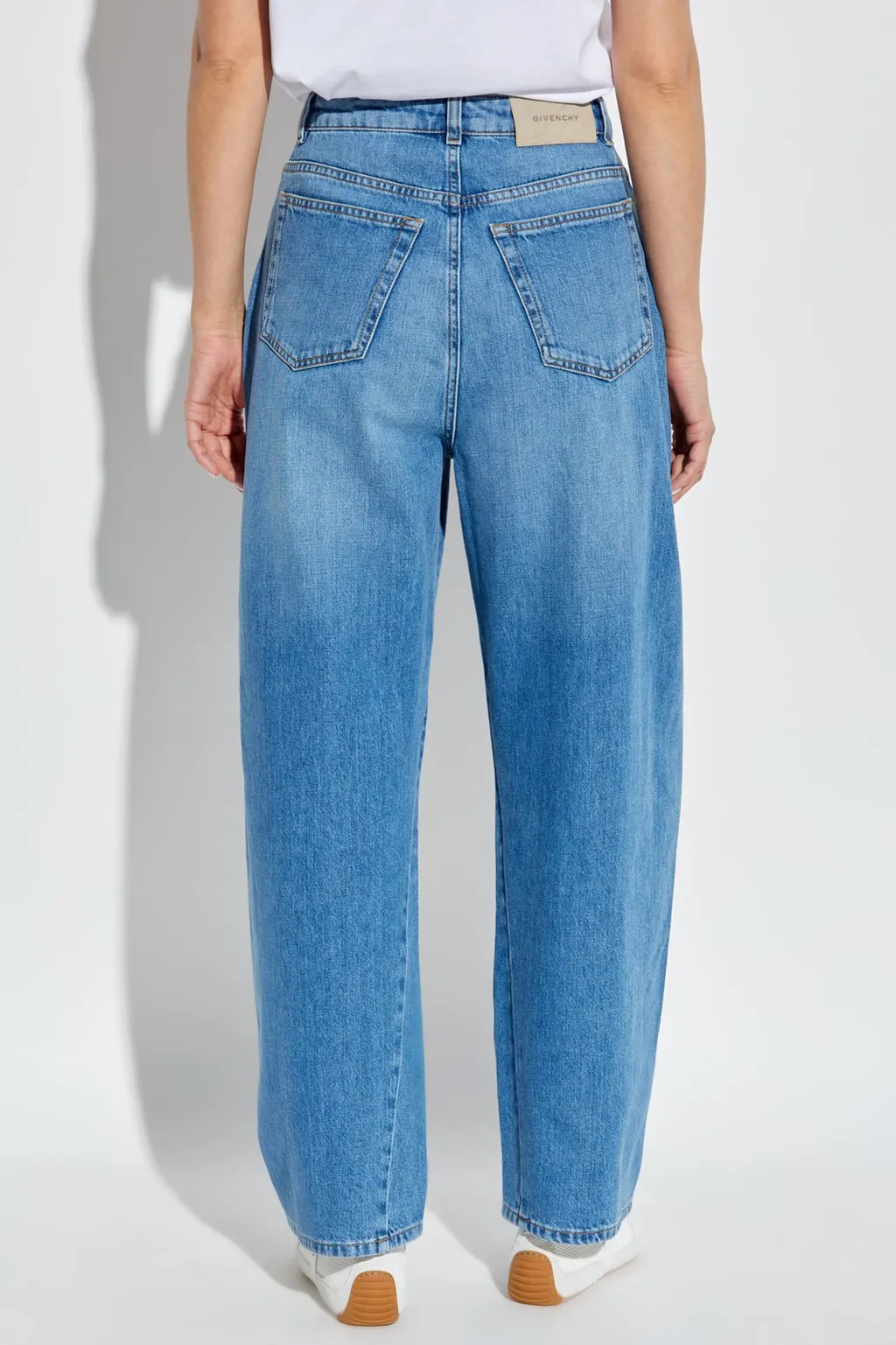High-Waisted Wide-Leg Jeans