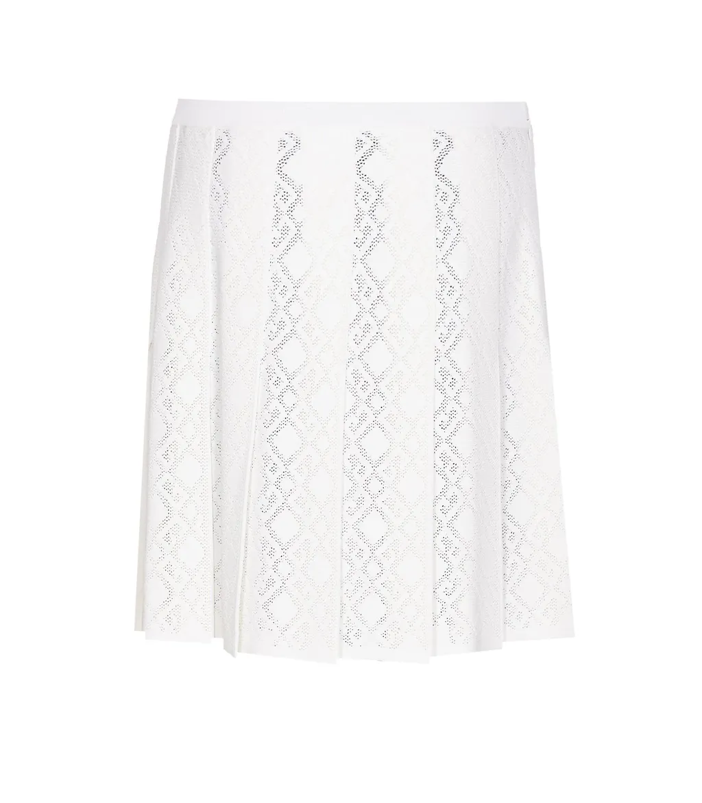Pleated Mini Skirt