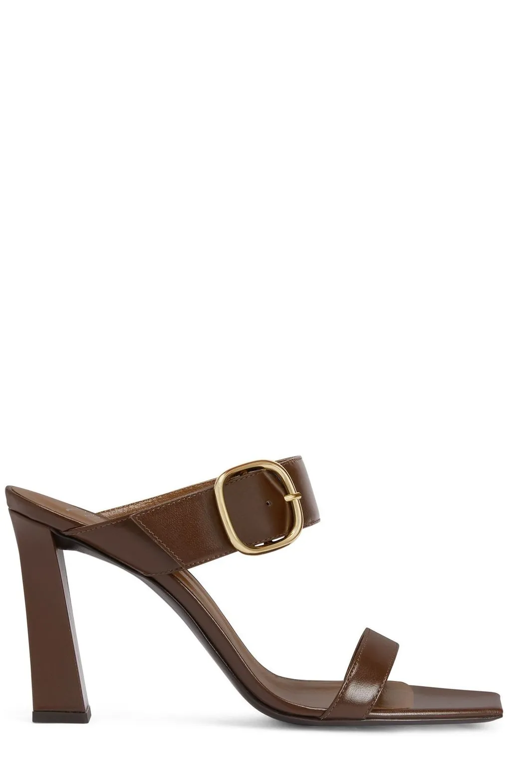 Mules With Buckle Detail