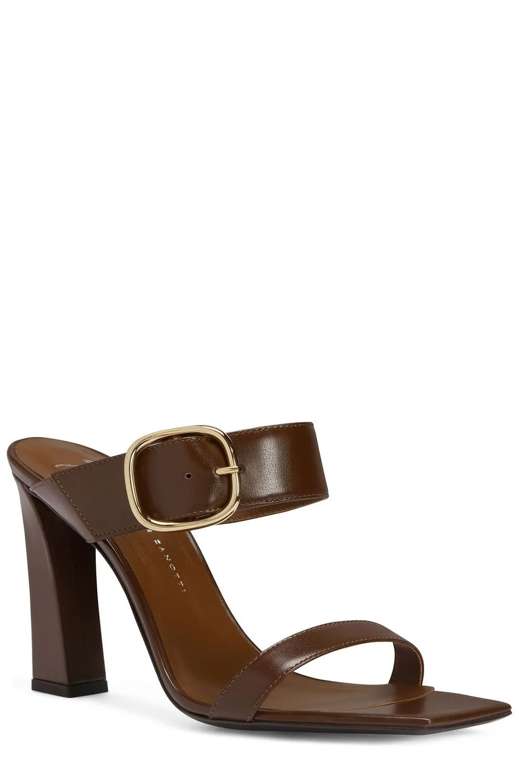 Mules With Buckle Detail