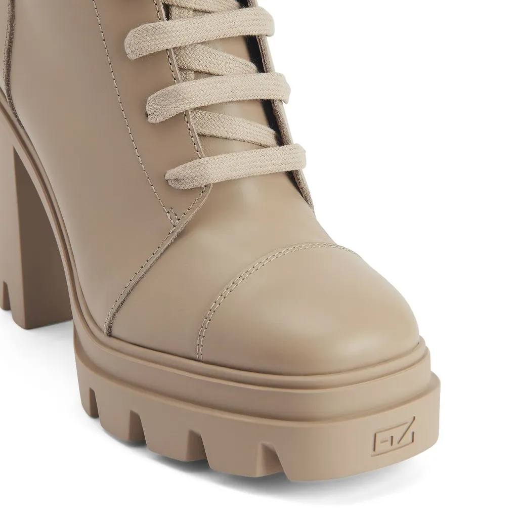 Lace-Up Platform Boots