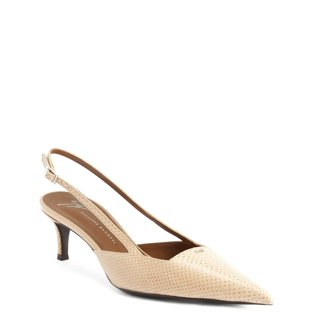 Pointed Toe Slingback Pumps
