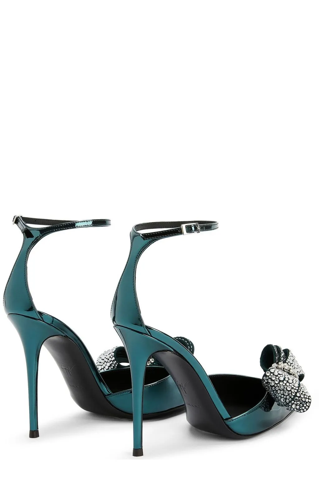 D Ankle Strap Pumps
