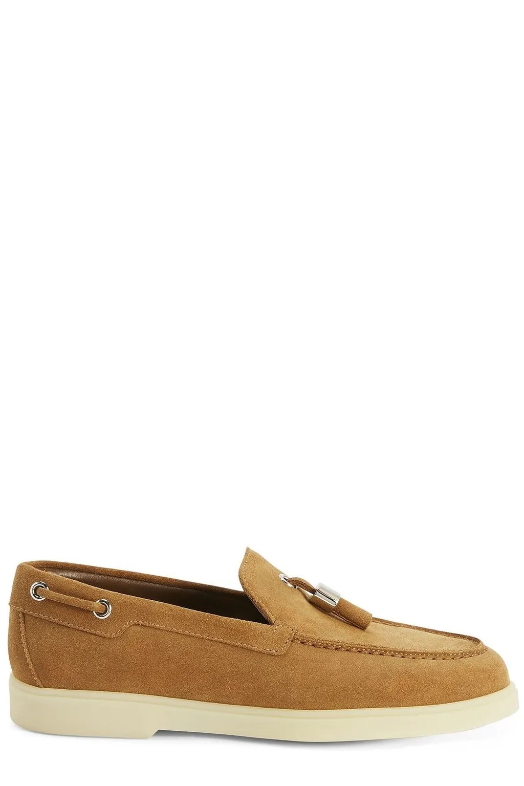 Suede Tassel Loafers
