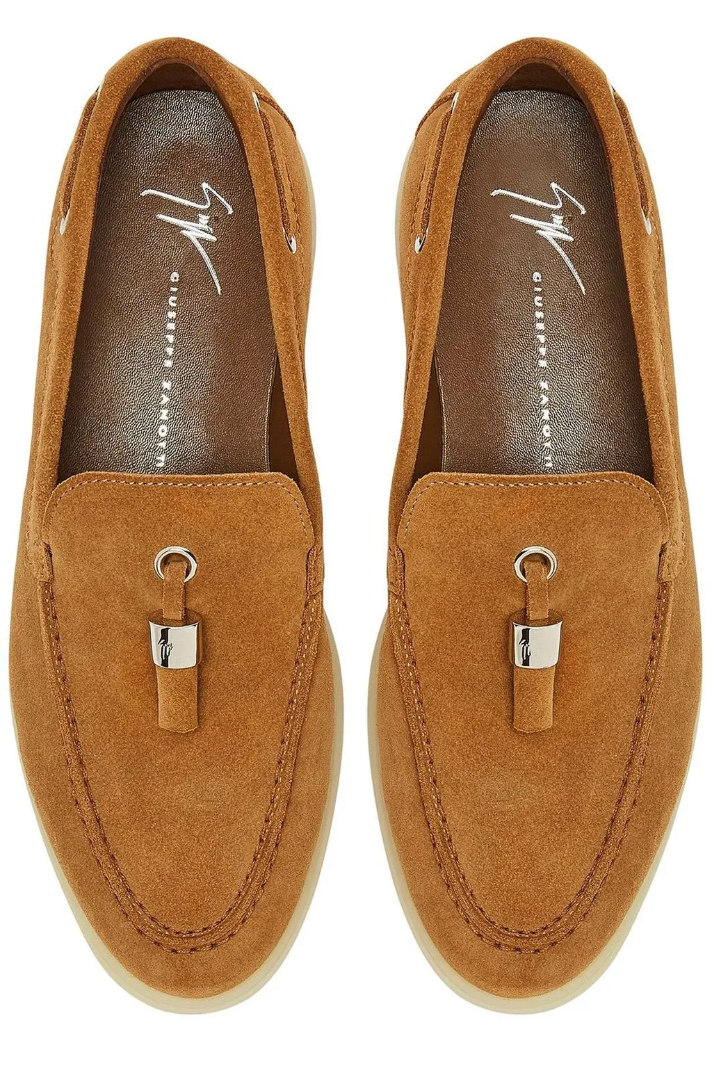 Suede Tassel Loafers