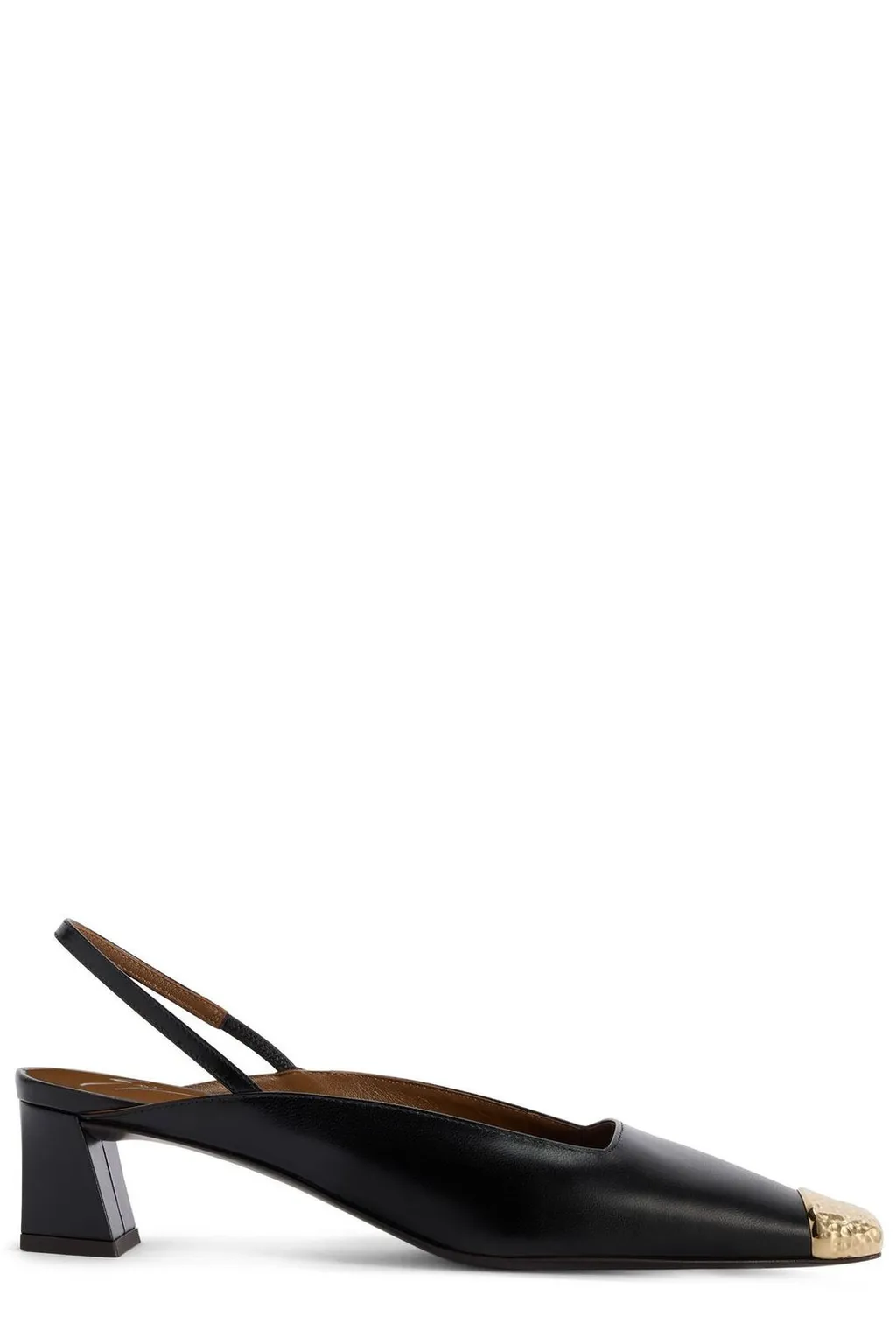 Square Toe Slingback Pump