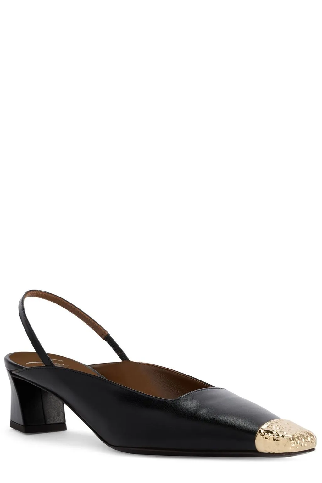 Square Toe Slingback Pump