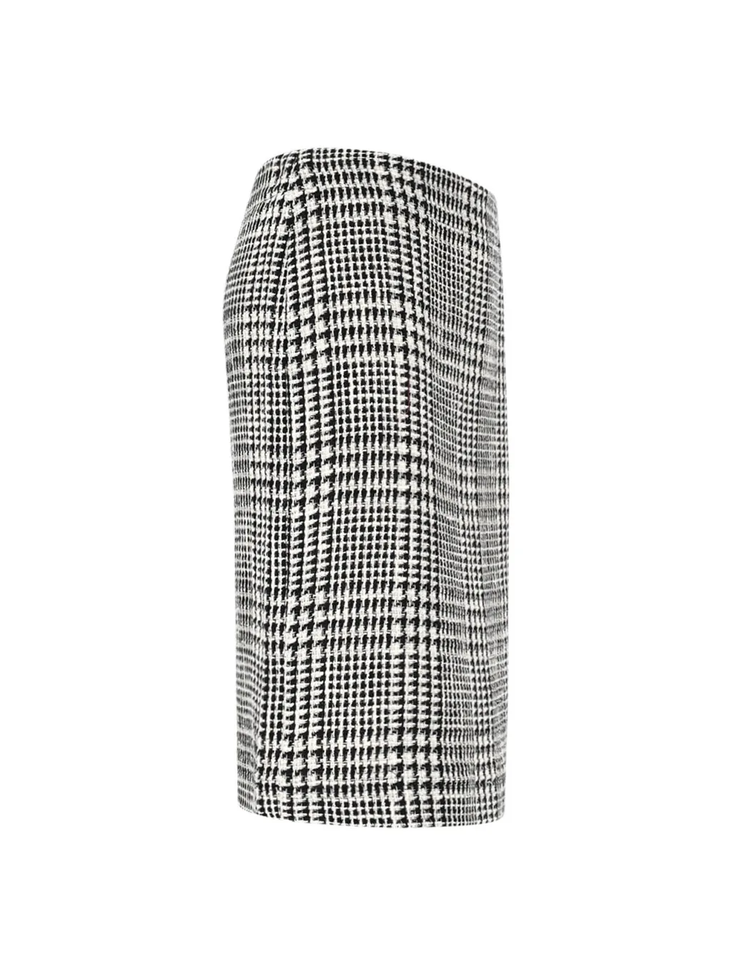 Plaid Pencil Skirt