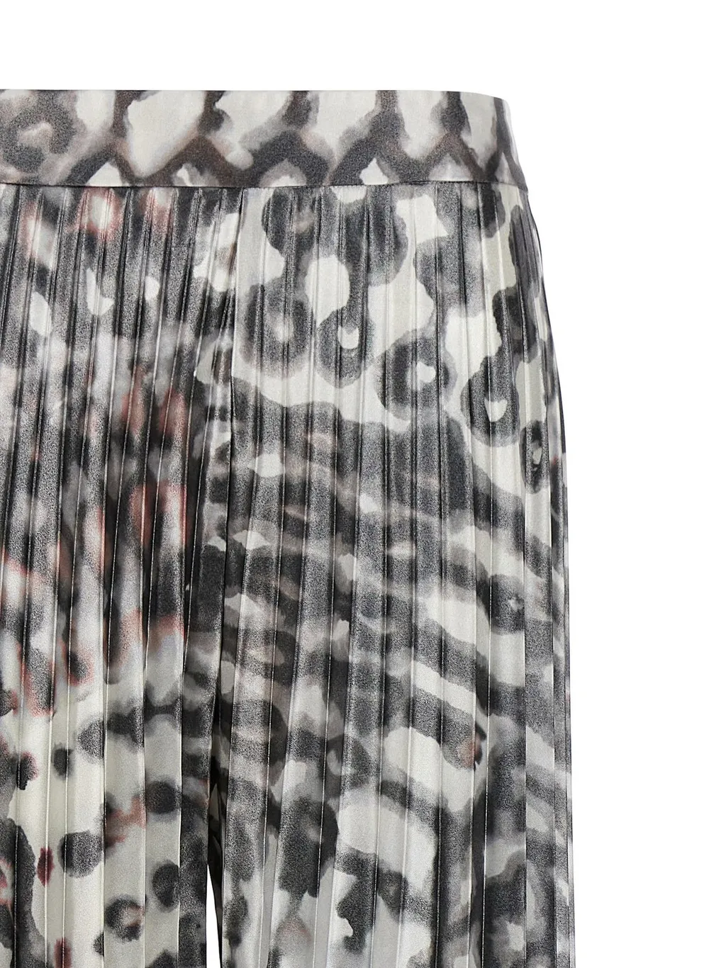 Pleated Maxi Skirt