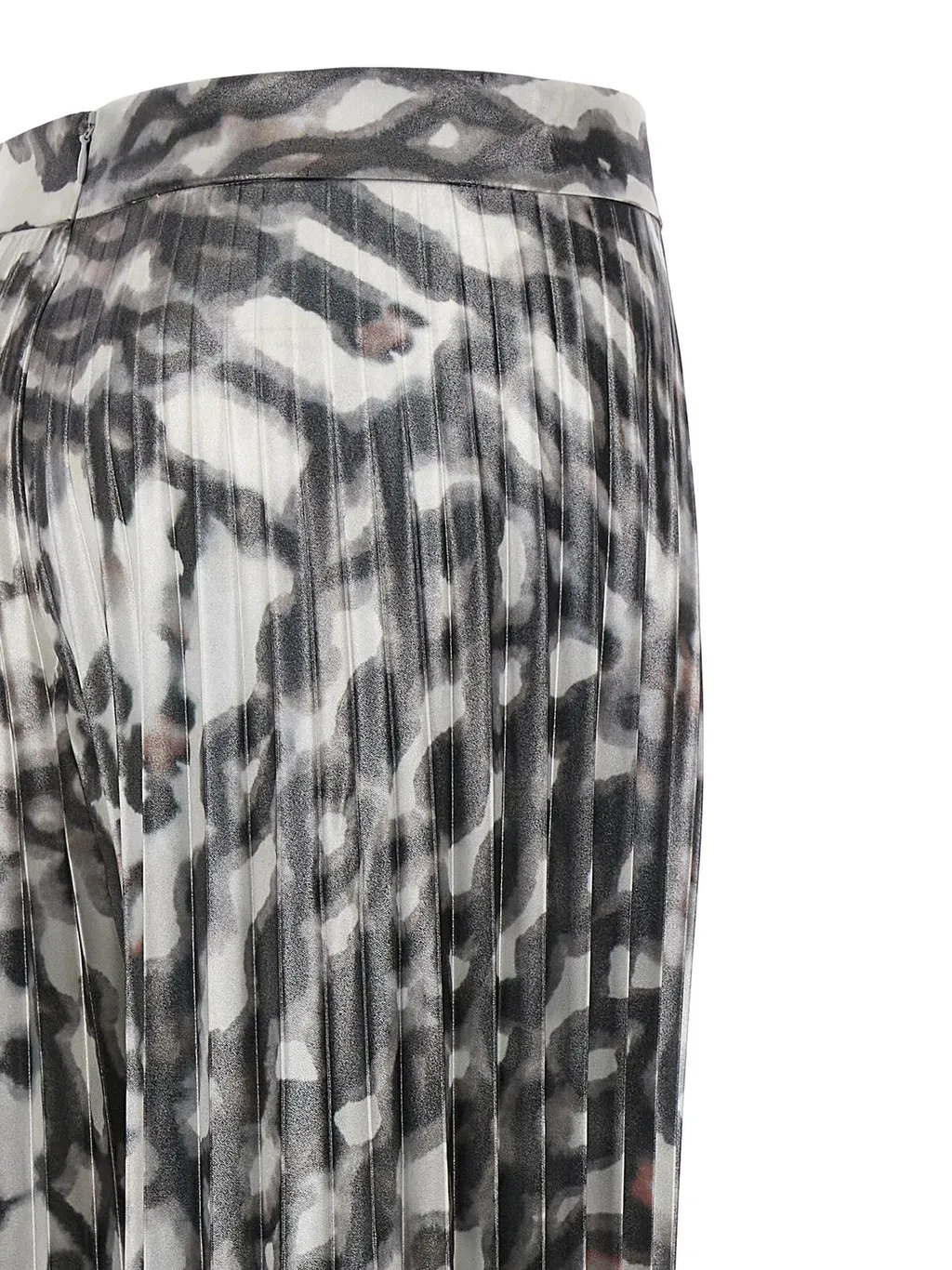 Pleated Maxi Skirt