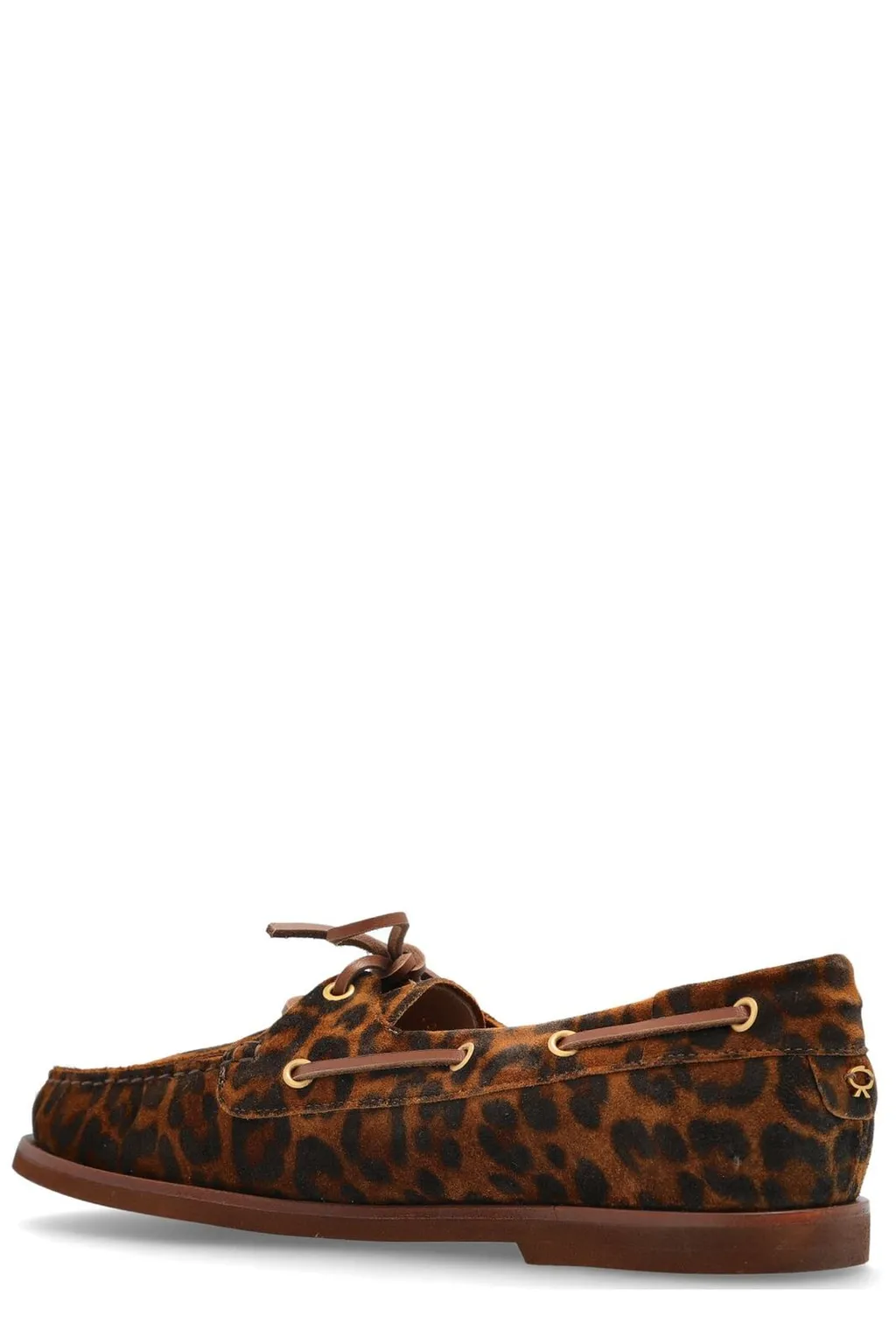 Leopard Print Boat Shoes
