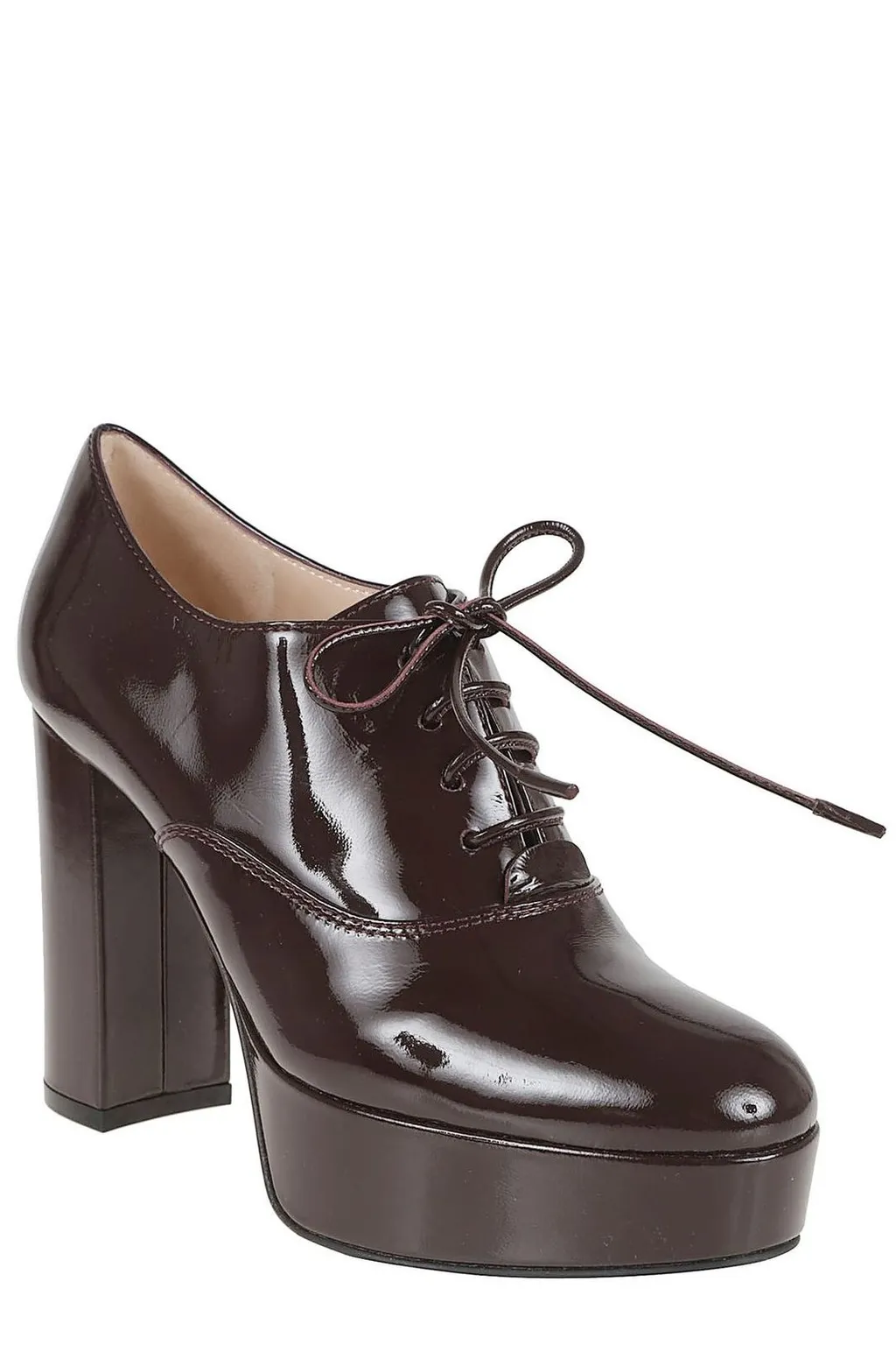 Platform Lace-Up Shoes