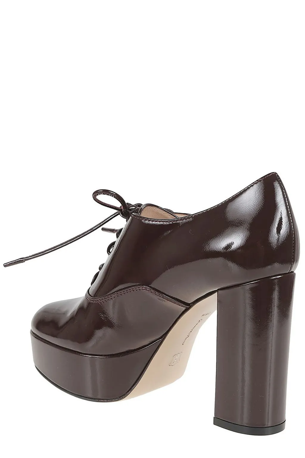 Platform Lace-Up Shoes