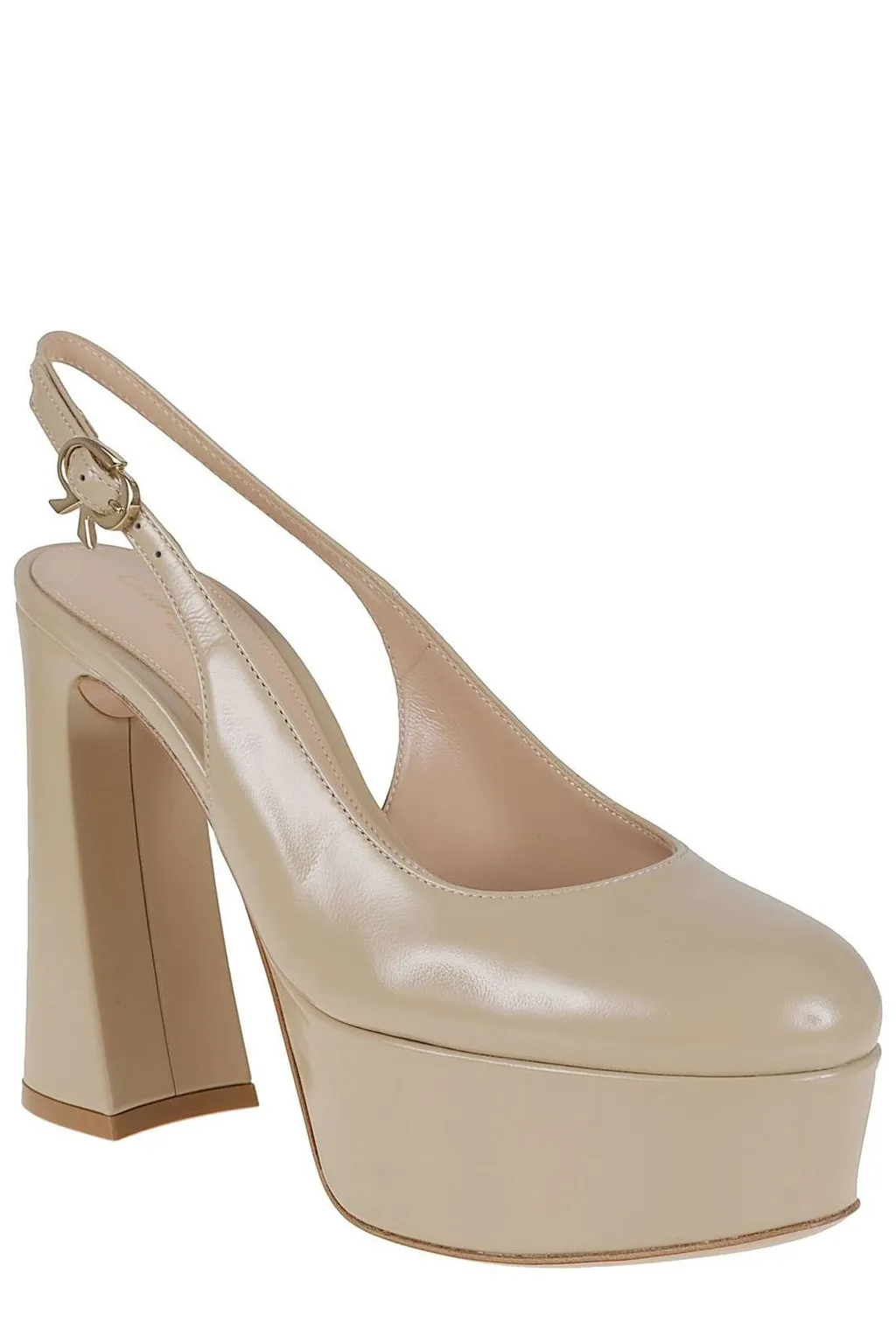 Slingback Platform Pumps