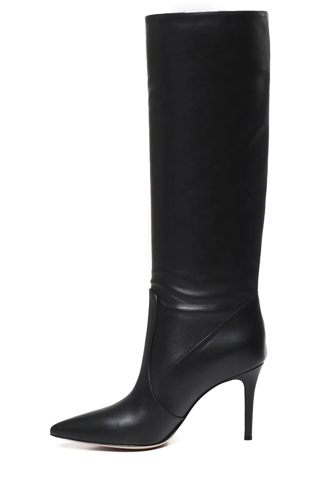 Knee-High Leather Boots