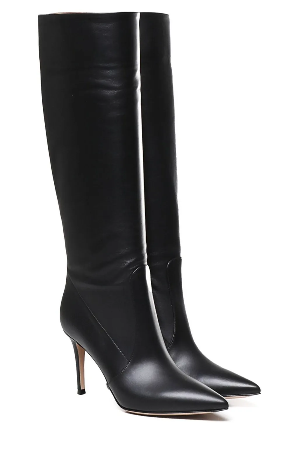 Knee-High Leather Boots