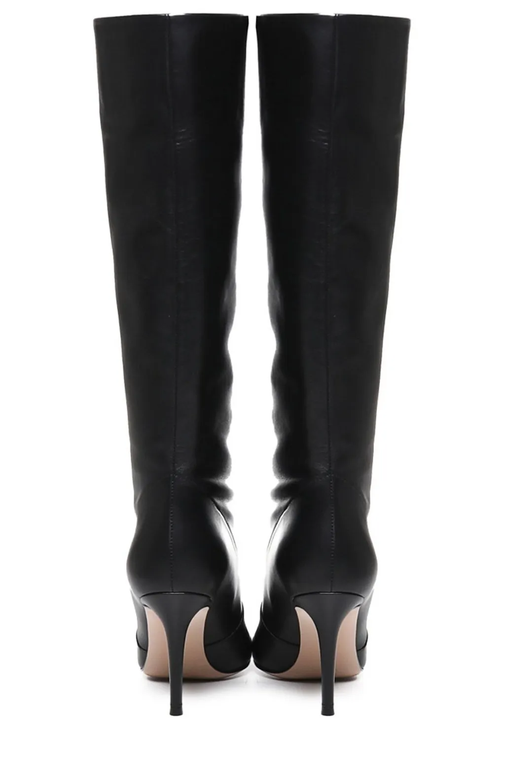 Knee-High Leather Boots