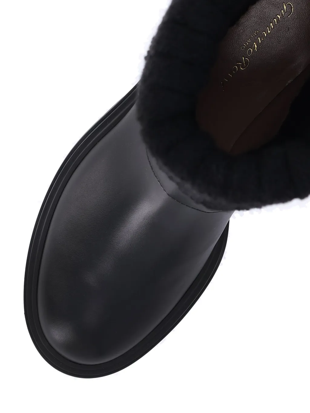 Boots With Knit Cuffs