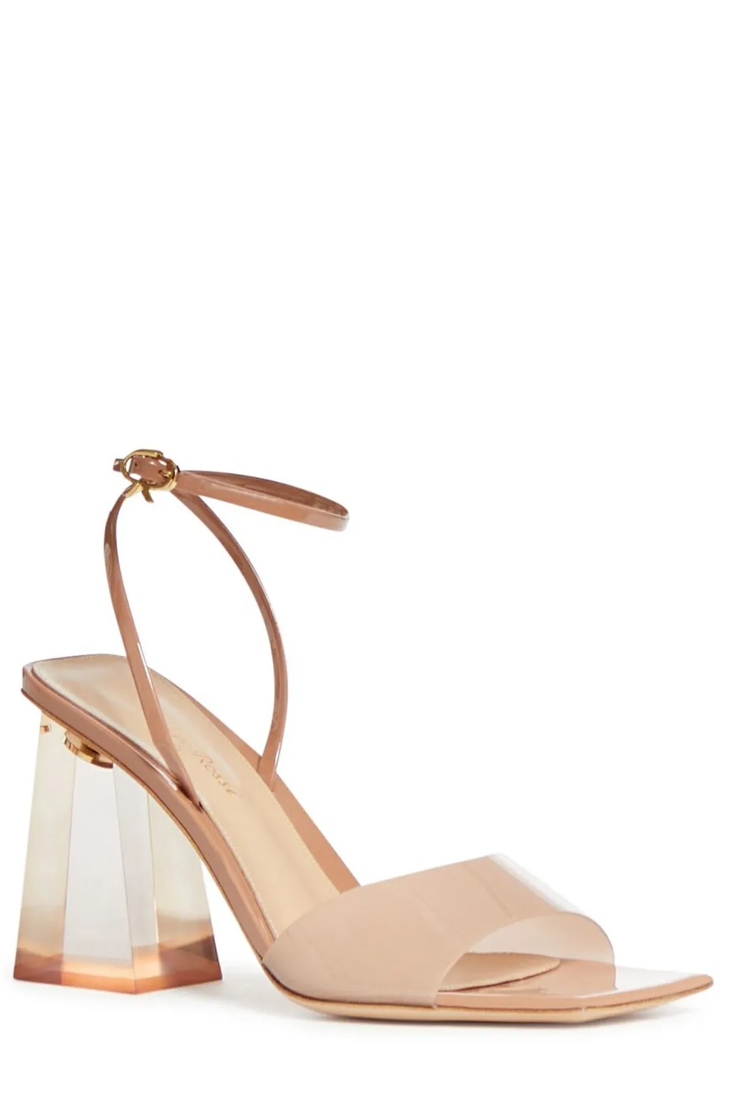 Square Toe Heeled Sandals