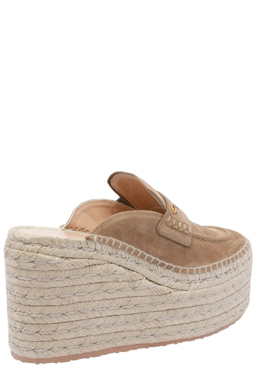 Platform Espadrille Mules