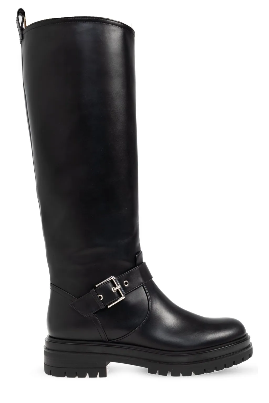 Tall Boots With Buckle Detail