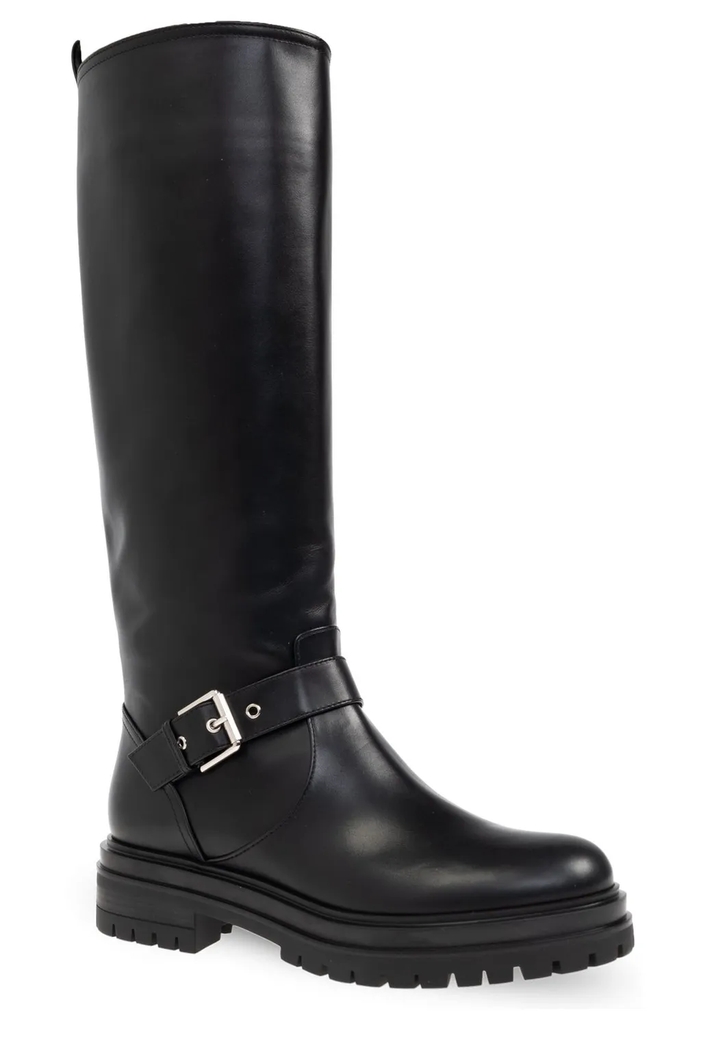 Tall Boots With Buckle Detail