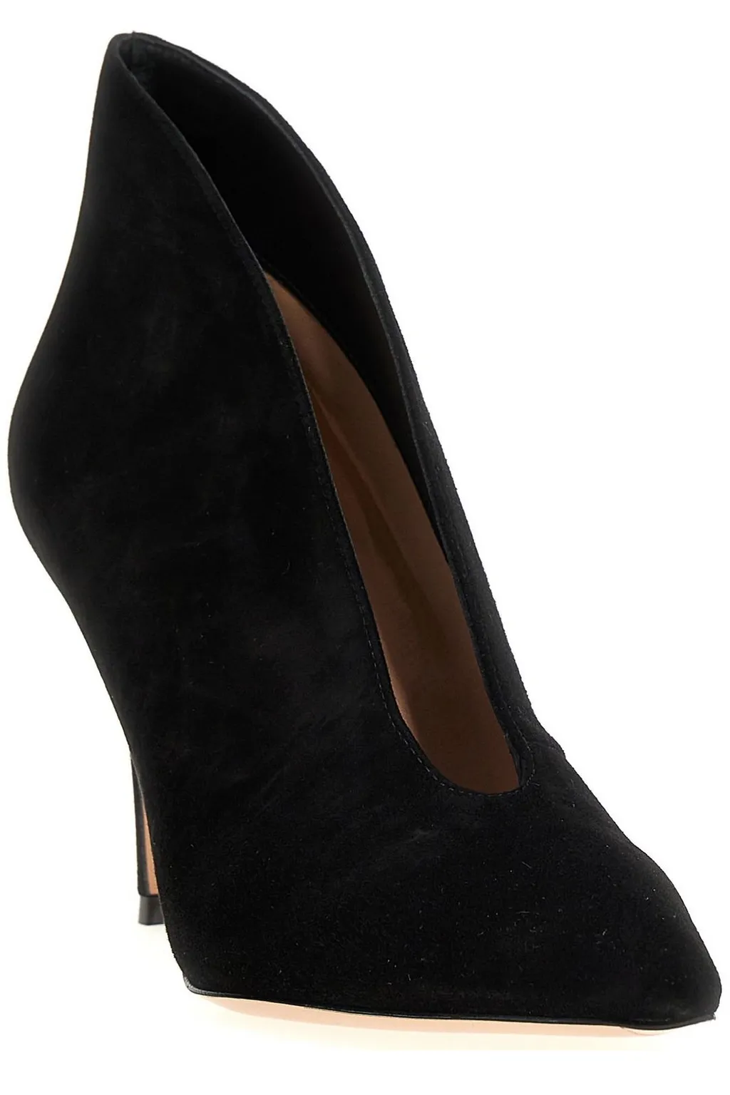 V-Neck Ankle Boots