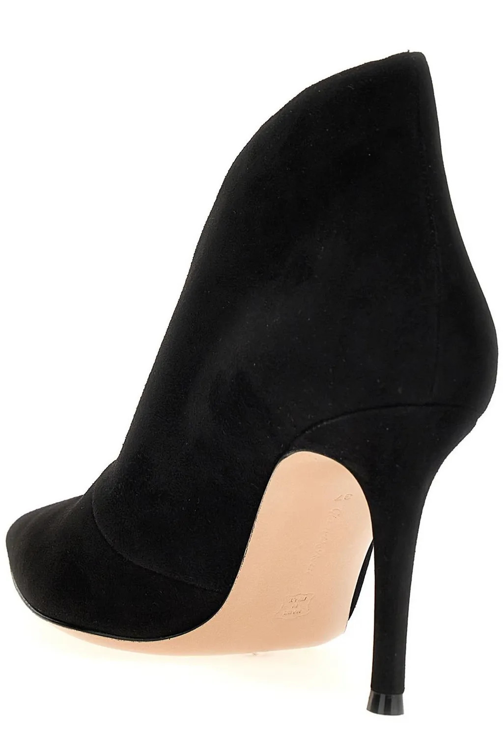V-Neck Ankle Boots