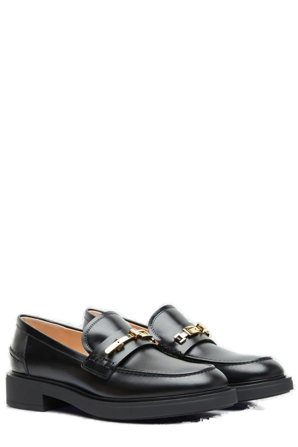 Loafers With Chain Detail